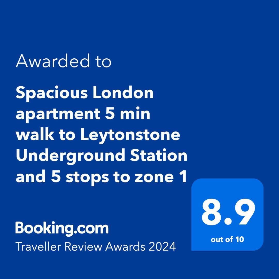Spacious London Apartment 5 Min Walk To Leytonstone Underground Station And 5 Stops To Zone 1 Eksteriør billede